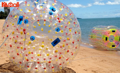 choosing an extra nice zorb ball 